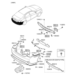 Repuestos y Accesorios para Autos y Camionetas Sonata Nuevo Otro Lado Izquierdo 924053S000 - Product Image 2