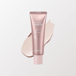 Fond de teint coussin d'air Labiotte Skin Enhancer Collagen Tone-Up Cream Rose Vert Violet soin de la peau - Product Image 6