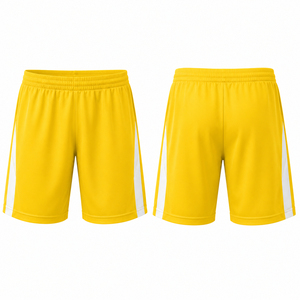 Conjunto Deportivo Personalizable al por Mayor, Camiseta y Pantalones Cortos de Tenis Sublimados, 100% Poliéster, Cintura Elástica, para Hombre - Product Image 5