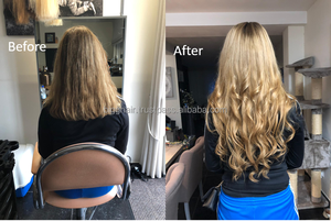 Peluca con encaje frontal HD de pelo virgen brasileño al por mayor con pelo de bebé estilo largo y recto mujeres negras encaje frontal suizo transparente - Product Image 2