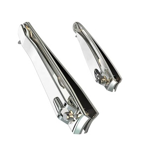 Cortauñas Profesional de Acero Inoxidable Curvo, para Manicura y Pedicura, con Abertura de Mandíbula Ancha, OEM/ODM, Logotipo Personalizado, Alta Calidad - Product Image 1