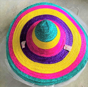 Custom Mexican Sombrero <b>Hat</b> for Beach Party Festival and Decoration - Product Image 4