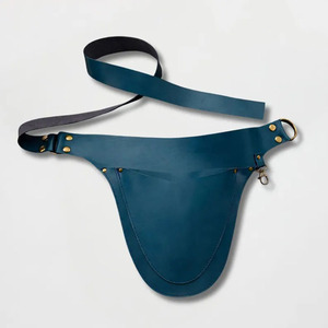 Cinturón de herramientas de floristería de cuero con logotipo personalizado, duradero, con múltiples bolsillos, organizador de jardinería hecho a mano, calidad premium, venta al por mayor. - Product Image 2