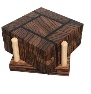 Creative Acacia <b>Wood</b> Coaster for Dining <b>Table</b> Hottest New Arrival Gifted <b>Mats</b> & Pads for Cups & Dining <b>Table</b> - Product Image 2