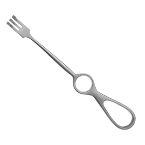 เครื่องมือผ่าตัดแบบมือถือ Volkman Manual Three Prong Blunt Stainless Steel Surgical Retractor ขนาด 8 1/2 นิ้ว ทำจากเหล็กกล้าไร้สนิม ใช้ซ้ำได้ - Product Image 2
