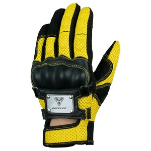 Motorcycle Racing <b>Gloves</b> Winter Insulated Arrmor Protection Waterproof Breathable Magnetic Closure Half Finger Unisex Riding - Product Image 2