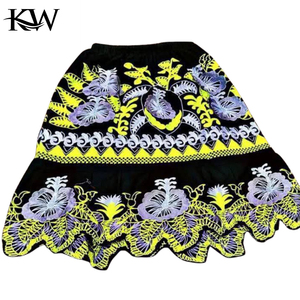 2026 Womens Cotton Hawaiian Islander <b>Skirts</b> Guam Micronesia Design Polyester Floral Manufactured Pakistan Prices Printed <b>Skirts</b> - Product Image 3