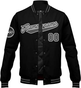 แจ็คเก็ตวาร์ซิตี้สั่งทำจากโรงงานโดยตรง แจ็คเก็ตเบสบอลแบบ Letterman ผ้าขนสัตว์และหนังคุณภาพพรีเมียม แจ็คเก็ตบาสเก็ตบอลสำหรับทุกเพศ - Product Image 2