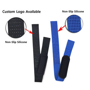 Sangle de musculation robuste et respirante en coton écologique antidérapante pour fitness, haltérophilie et soulevé de terre - Product Image 2