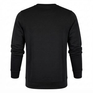 Sudadera de Cuello Redondo para Hombre, al por Mayor, con Logotipo Personalizado, 100% Algodón, Felpa, Manga Larga, Transpirable y Ecológica - Product Image 2