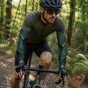 Manchons de compression personnalisés pour le cyclisme et la course à pied, protection solaire UV, respirants, antidérapants, fournisseur OEM - Product Image 2