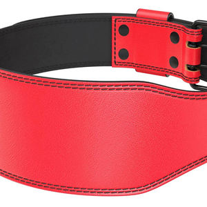 Ceinture à boucle à levier en cuir véritable 10 mm pour haltérophilie, powerlifting, soulevé de terre, fitness, musculation, logo personnalisé - Product Image 4