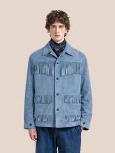 Premium Western Fringe <b>Suede</b> Leather <b>Jacket</b> Retro Cowboy Style Fashion <b>Jacket</b> High Quality Supplier - Product Image 6