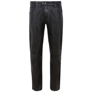 Custom Mens Genuine Leather Motorcycle <b>Pants</b> Biker Trousers Lambskin Leather Riding <b>Pant</b> Streetwear Private Label OEM ODM Supply - Product Image 1