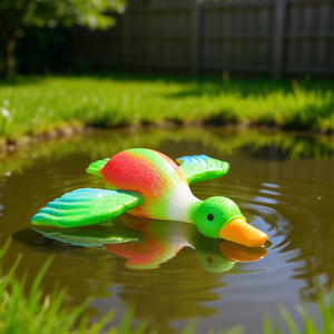 Canard volant en latex de 30 cm avec son original, jouet pour animaux de compagnie - Product Image 3
