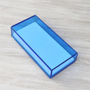 Magnetic Acrylic Eco-Friendly Professional <b>Lash</b> Tile Eyelash <b>Extension</b> Holder Plate Flower <b>Glue</b> Cup Slots Pink Blue White - Product Image 5