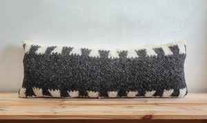 Funda de cojín de lana para decoración del hogar, interior y exterior, 45x45, fundas de cojín de lana tejidas a mano de la India - Product Image 4