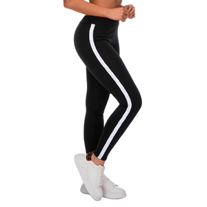 เลกกิ้งออกกำลังกายโยคะเอวสูงระดับกลางน่อง ผ้าฟลีซไนลอนระบายอากาศได้ดี คุณภาพเยี่ยม ขายส่ง ไซส์ใหญ่สำหรับผู้หญิง - Product Image 3