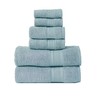 Juego de Toallas de Baño Premium 100% Algodón, Gris Sólido, Rectangulares, Tejidas, Suaves, Absorbentes, de Secado Rápido, Estilo Liso, con Nombre de Marca Personalizado, para Playa - Product Image 2
