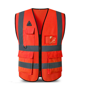 Chaleco de Seguridad Reflectante Impermeable de Alta Visibilidad, Chaqueta de Trabajo Industrial de Poliéster, Logotipo de Empresa Personalizado, Unisex, Alta Calidad - Product Image 6