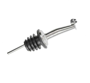 ¡Gran Demanda! Oferta: Vertedor de Silicona y Acero Inoxidable para Botellas de Aceite, Vinagre, Vino y Licores - Accesorios de Bar - Product Image 6