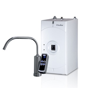 Dispensador de Agua Fría/Caliente Buder BD-3004NI de 4L, Acero Inoxidable, Bajo Fregadero, Control Táctil, Bloqueo Anti-Escaldaduras, Grifo Giratorio 360°, para Hotel - Product Image 2