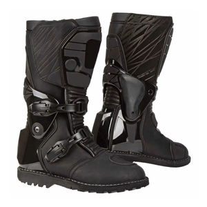 Chaussures de moto en cuir OEM personnalisées, maillot de course 2026, vente en gros, respirantes, imperméables, coupe-vent, chaussures de course moto - Product Image 1