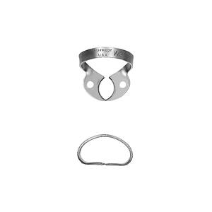 Pinza para dique de goma Fig.W3 de acero inoxidable, autoclavable, resistente al óxido, con agarre ergonómico, certificación CE, instrumentos para dique de goma Clase I - Product Image 4