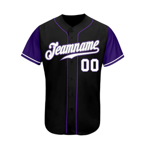 Maillot de baseball personnalisé, T-shirt de baseball surdimensionné, T-shirt de sport, T-shirt par sublimation, Usine de vêtements de sport OEM - Product Image 3