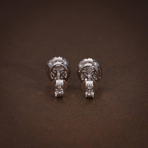 Boucles d'oreilles ovales en diamant de laboratoire, 1,81 carat total, couleur E-F, qualité VVS2, boucles d'oreilles classiques en diamant pour femmes, différentes tailles - Product Image 4