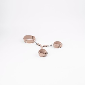 Full Grain Genuine Leather Restraints 11Pcs <b>Kit</b> Custom Branding Wholesale <b>Bondage</b> Gear Toy Packs RTTS-0041 - Product Image 2