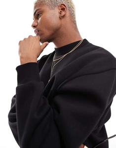 Sweat-shirt unisexe en tricot d'hiver à col rond avec imprimé de dessin animé, manches longues, haut décontracté, service OEM - Product Image 3
