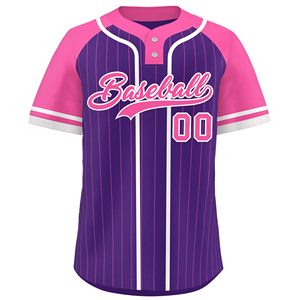 Cheap Blank Fashion Baseball Jersey Wholesale Plain Custom OEM Service Sublimation Team Baseball Jersey New Design - Product Image 1