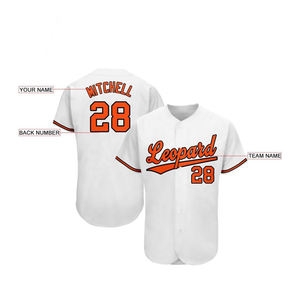 Nouveaux Maillots de Baseball Personnalisés 2026 en Gros avec Logo, Sublimation, Séchage Rapide, Respirants, Broderie - Product Image 4