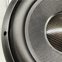Subwoofers 12 pouces pour voiture, subwoofer haute puissance, cône en fibre de carbone, aluminium haute puissance pour l'audio automobile