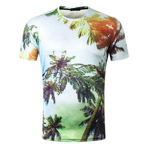 Custom Made Men Sublimation T <b>Shirt</b> Stitched Personalized Casual Eco-Friendly Canvas <b>100</b>% <b>Polyester</b> Anti-Wrinkle Breathable - Product Image 2