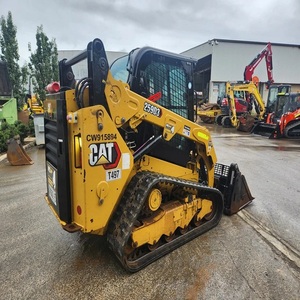 รถตักล้อยางขนาดเล็ก CAT 259D3 คุณภาพสูง พร้อมหัวขุดดินและหัวตักดินหน้า รับน้ำหนักได้ 45 ตัน ใช้มอเตอร์ MOOG เหมาะสำหรับงานก่อสร้างระดับพรีเมียม - Product Image 4