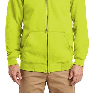 Sudaderas con Cremallera para Hombre 100% Algodón, Secado Rápido, Transpirables, Ligeras, Mangas Completas, Impresión de Logotipo Personalizado, Ropa Urbana para Invierno - Product Image 4