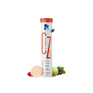 20 Tabletas de Vitamina C + Zinc con Sabor a Acerola, Naranja y Rosa Mosqueta para Reforzar el Sistema Inmunológico, Suplemento para el Cuidado de la Salud para Adultos - Product Image 1