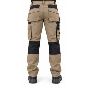 Pantalon de travail cargo robuste pour hommes OEM, avec logo personnalisé, multi-poches, durable, pantalon industriel, vente en gros, pantalon de sécurité - Product Image 3