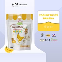 Direct leverbaar ALOR Gedroogde Vriesgedroogde Bananen Yogurt Bites Probiotica Zoete Smaak Gezonde Snacks voor Kinderen Vacuümverpakt GRATIS PROEFSTUKJES