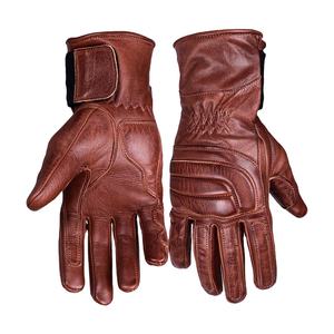 Gants de vélo en cuir d'hiver en gros d'usine |   Gants de cyclisme thermiques/isolés à doigts entiers, protection UV, extensibles, antidérapants pour - Product Image 1