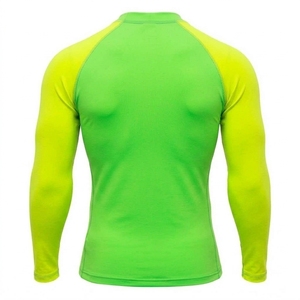 Personnalisez votre propre logo, logo imprimé à l'écran, t-shirt de combat MMA à séchage rapide pour hommes, sous-vêtement de compression, spandex/polyester - Product Image 2