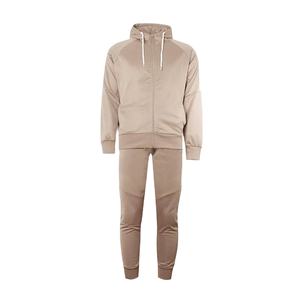 Vente en gros Ensemble de survêtement en coton personnalisé pour hommes Ensemble de veste à capuche design patchwork deux pièces Vente en gros Vêtements de sport Survêtements - Product Image 1