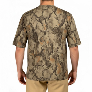 Chemise de camouflage pour homme, respirante, imperméable, légère, pour la chasse et l'entraînement en plein air, toutes tailles disponibles, manches courtes, faible MOQ - Product Image 2