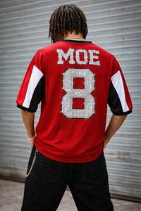 เสื้ออเมริกันฟุตบอลแบบใหม่ รองรับการปรับแต่งส่วนบุคคล  แบบซับลิเมชั่น ปักลายเสื้ออเมริกันฟุตบอล - Product Image 5