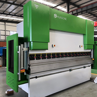 Machine de pliage automatique de tôles métalliques HUNSONE CNC, presse plieuse hydraulique avec contrôleur DELEM