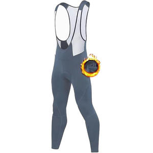 Pantalones de ciclismo de alta calidad con material reflectante de seguridad, antibacterianos, acolchados, duraderos y transpirables. - Product Image 1
