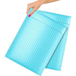 7.25 \ "X 11 \" Poly Bubble mailer da 10 buste blu impermeabili imbottite autosellanti anti-strappo - Product Image 1