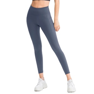 Women <b>leggings</b> with custom logo OEM breathable stretch fabric ideal for fitness branding promotional events and gifting - Product Image 1